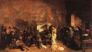Gustave Courbet Teh Painter's Studio; A Real Allegory oil painting picture wholesale